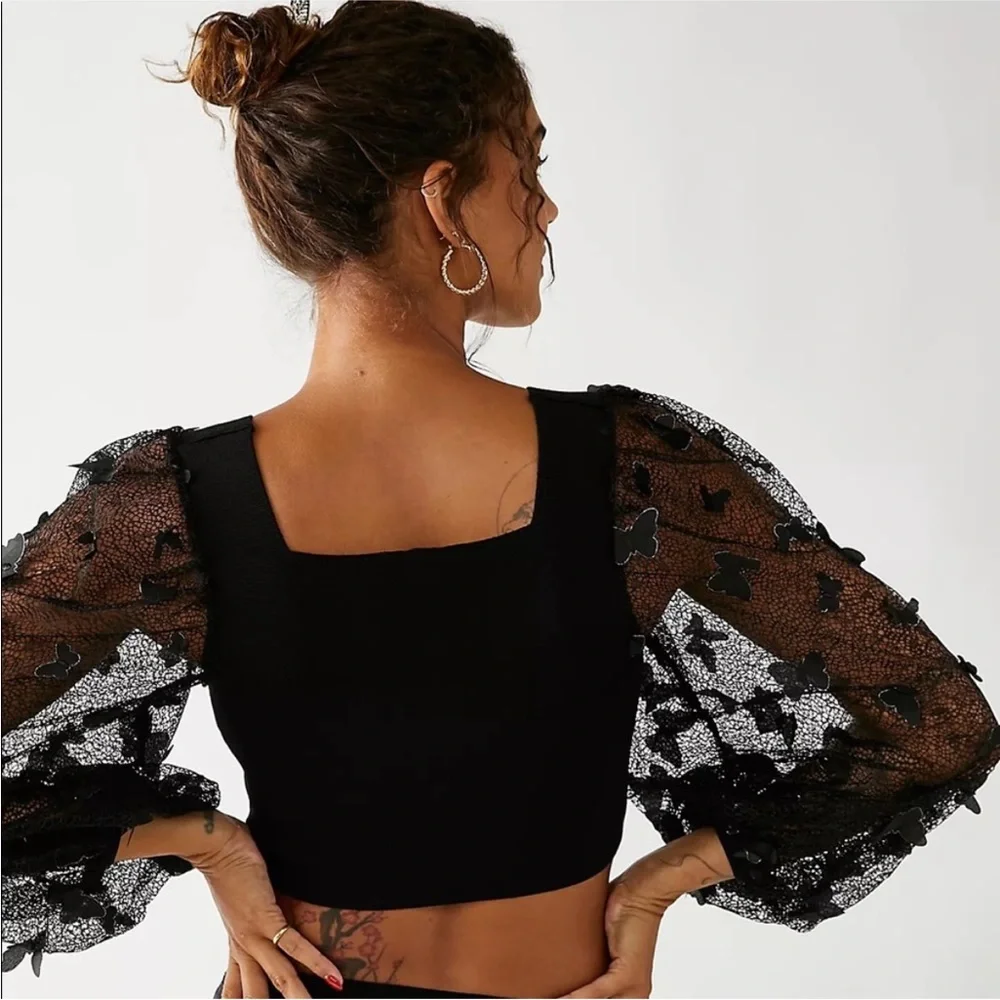 Free People Flutter By Crop